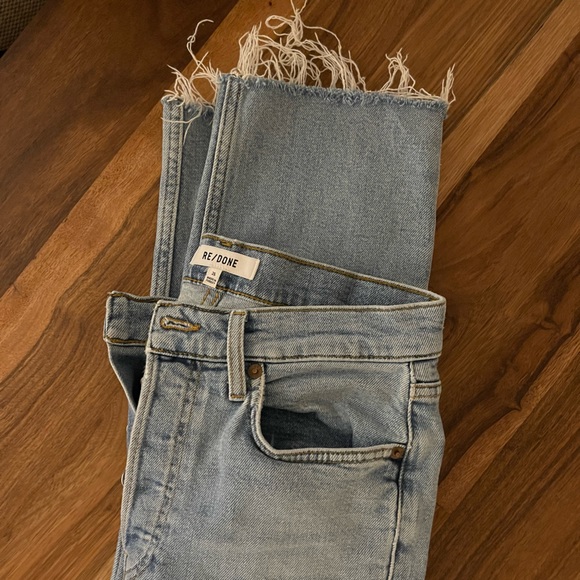 Re/done Comfort Stretch High Rise Stove Pipe jean - Picture 10 of 11